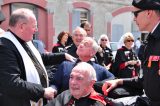 2011 Lourdes Pilgrimage - Archbishop Dolan with Malades (144/267)
